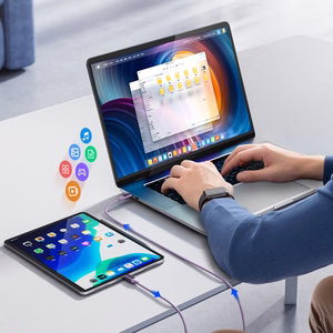 Orico CDX 60W 3A Power Delivery USB-C - USB-C 1m Kaapeli - violetti