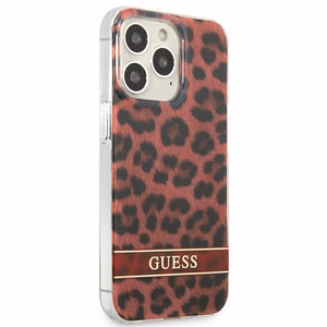 Guess GUHCP13LHSLEOR iPhone 13 Pro / 13 6.1" red/red hardcase Leopard