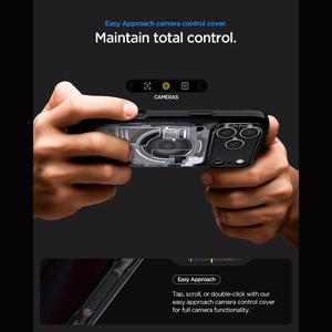 Spigen Ultra Hybrid MagSafe Zero One -suojakuori iPhone 18 Pro Max / 17 Pro Max -malleille, musta