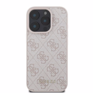 Guess 4G Classic kotelo iPhone 16 Pro - pinkki