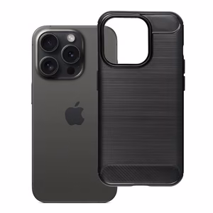 Suojakuori iPhone 15 PRO Carbon 2.0 musta