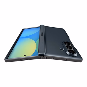 Spigen Slim Armor Pro MagSafe -suojakuori mallille Samsung Galaxy Z Fold 8 Ultra – tummanharmaa