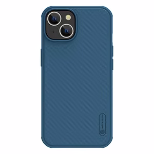 Nillkin Super Frosted Shield Pro kotelo iPhone 14 Plus takakuori sininen