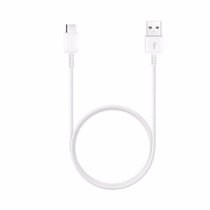 Kaapeli USB A - Type C 2.0 HD21 1A 1 m valkoinen