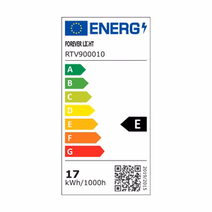 Forever Light LED-lamppu E27 A65 17W 2100lm 3000K luokka E