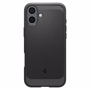 Spigen Rugged Armor Mag MagSafe Suojakuori iPhone 16 6,1 mattamusta