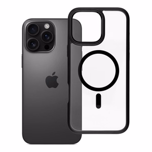 ROAR case MAG BUMPER compatible with MagSafe for IPHONE 16 Pro Max black