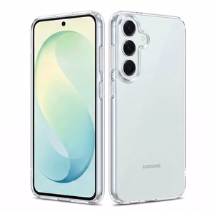 Tech-Protect FlexAir Hybrid -suojakuori laitteelle Samsung Galaxy S26 FE – läpinäkyvä