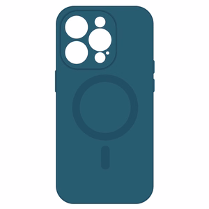 TEL PROTECT MagSilicone Suojakuori iPhone 14:lle sininen