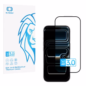 Tempered glass Tel Protect 10X AR 3.0 AntiReflective Titanium forIphone 17 Pro Max (envelope)