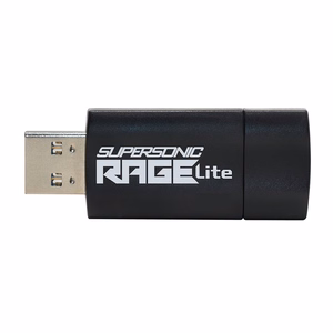 Patriot Memory Supersonic Rage Lite USB-muistitikku 64 GB USB Type-A 3.2 Gen 1 (3.1 Gen 1) musta, sininen