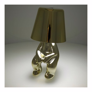 Pöytälamppu yöpöydälle GOLD MAN Art Deco istuva (versio 2) MLTL