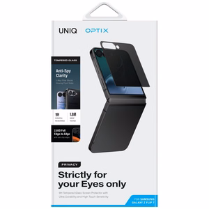 Uniq Optix Privacy karkaistu lasi Samsung Galaxy Z Flip 7