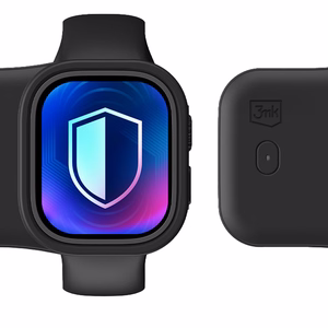 3mk Endurance Varavirtalähde Apple Watch 44 mm / 45 mm 2.5W 1200mAh USB-C - musta