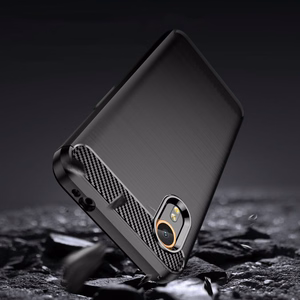 Tech-Protect TPUCarbon Suojakuori Samsung Galaxy XCover 7:lle - musta