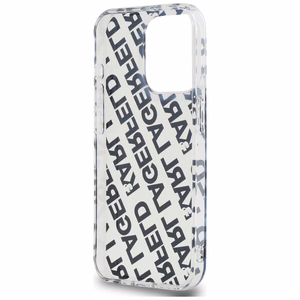 Karl Lagerfeld IML Fullover Logo Suojakuori iPhone 15 Pro Max:lle - kultainen