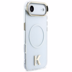 Karl Lagerfeld IML K Head Logo MagSafe Case for iPhone Air - Clear