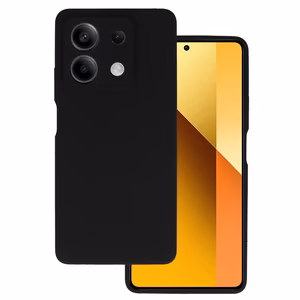 Silicone Lite Suojakuori Xiaomi Redmi Note 13 5G:lle - musta