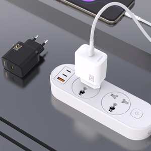 Dudao A27CEU PD 25W GaN SB-C Wall Charger with USB-C Cable - Black