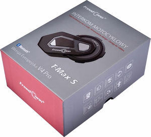 FREEDCONN T-MAX S V4 PRO SINGLE motorcycle intercom Black
