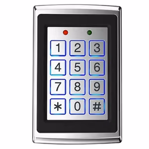 Standalone access controller with EM 125 kHz card reader, Wiegand 26/34, 12–24 V DC