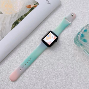 Silikonihihna Apple Watch 42/44/45/49MM (97+110) mintunvihreä