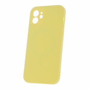 Mag Invisible suojakuori iPhone 12 6,1', pastellinkeltainen