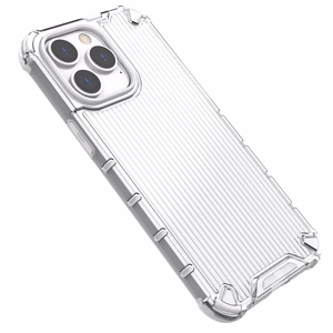 Ombre Protect Suojakuori iPhone 13 Pro:lle panssaroitu vaaleanpunainen ja sininen
