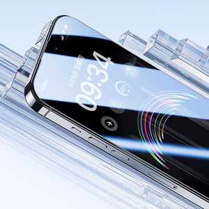 Benks Karkaistu lasi Air Shield HD (T068) iPhone 17 Airille musta - 10 kpl