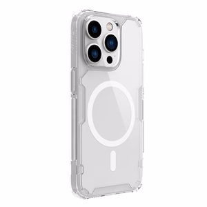 Nillkin Nature Pro -magneettinen panssarikotelo MagSafe iPhone 15 Pro - valkoinen