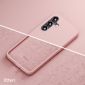 Etteri Silikoninen Suojakuori Samsung Galaxy A17 5G:lle vaaleanpunainen