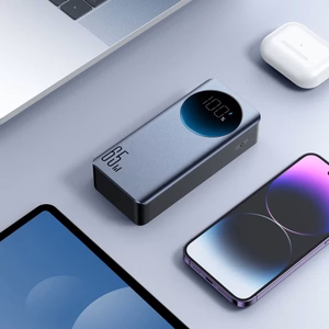 Joyroom 30000mAh 65W tehopankki digitaalisella näytöllä (JR-PBF05) - musta