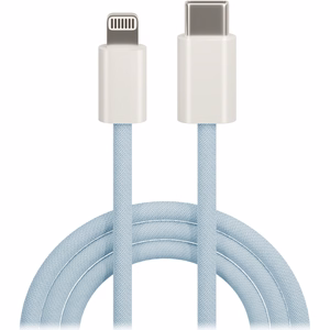 Maxlife MXUC-06 -kaapeli USB-C - Lightning 1,0 m 20W sininen nailon