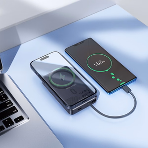 External battery Power Bank Hoco Q44 20W MagSafe 10000mAh black
