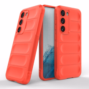 Magic Shield Suojakuori Samsung Galaxy S23+:lle joustava panssaroitu punainen