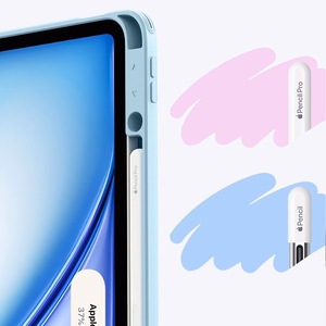 ESR Flip Hybrid Suojakuori iPad Air 13 tuumaa (2024/2025/2026) - sininen