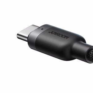 Joyroom S-A63 USB-C–USB-C-kaapeli, 100 W, 1,2 m, musta