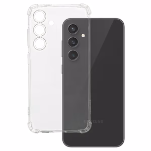 Clin Anti Shock 1,5mm Samsung Galaxy S24:lle läpinäkyvä