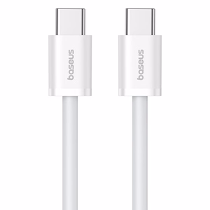 Baseus Superior Series ll USB-C - USB-C 30W 480Mb/s -kaapeli 1 m - valkoinen