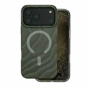 Tecto Shield Desert Mag -suojakuori mallille iPhone 17 Pro Max 6,9" / iPhone 18 Pro Max 6,9", tumman oliivinvihreä