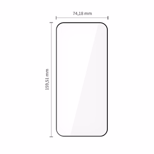 Tech-Protect Glass Fit+ 2 kpl Xiaomi Poco F8 Pro Ultralle - Musta