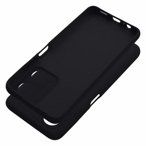 Case for Honor X7A Silicone 2mm (camera protection) black