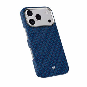 Benks Magnetic Armor Air Armor Grid Kevlar Suojakuori Metal Frame 600D (0069) iPhone 17 Pro:lle sininen