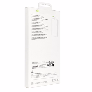iPhone 17 Pro Max läpinäkyvä suojakuori MagSafella