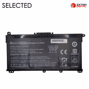 Kannettavan tietokoneen akku HP HT03XL, 3400 mAh, Extra Digital Selected