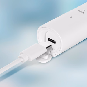 TEESA SONIC 2 -äänihammasharja, musta, 5 tilaa, matkakotelo, USB-C