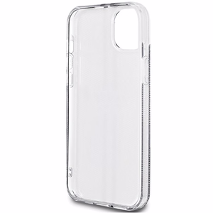 Guess IML 4G Gold Stripe suojakuori iPhone 15 Plus / 14 Plus:lle - musta