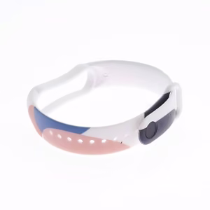 Hihna Moro bändi Xiaomi Mi Band 3 / 4 silikonihihna katsella rannekoru rannekoru kuvio 10