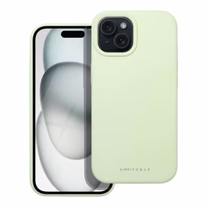 ROAR Suojakuori CLOUD SKIN iPhone 15:lle vaaleanvihreä