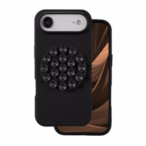 Silikoninen Stick suojakuori iPhone 17 Air 6,6 musta